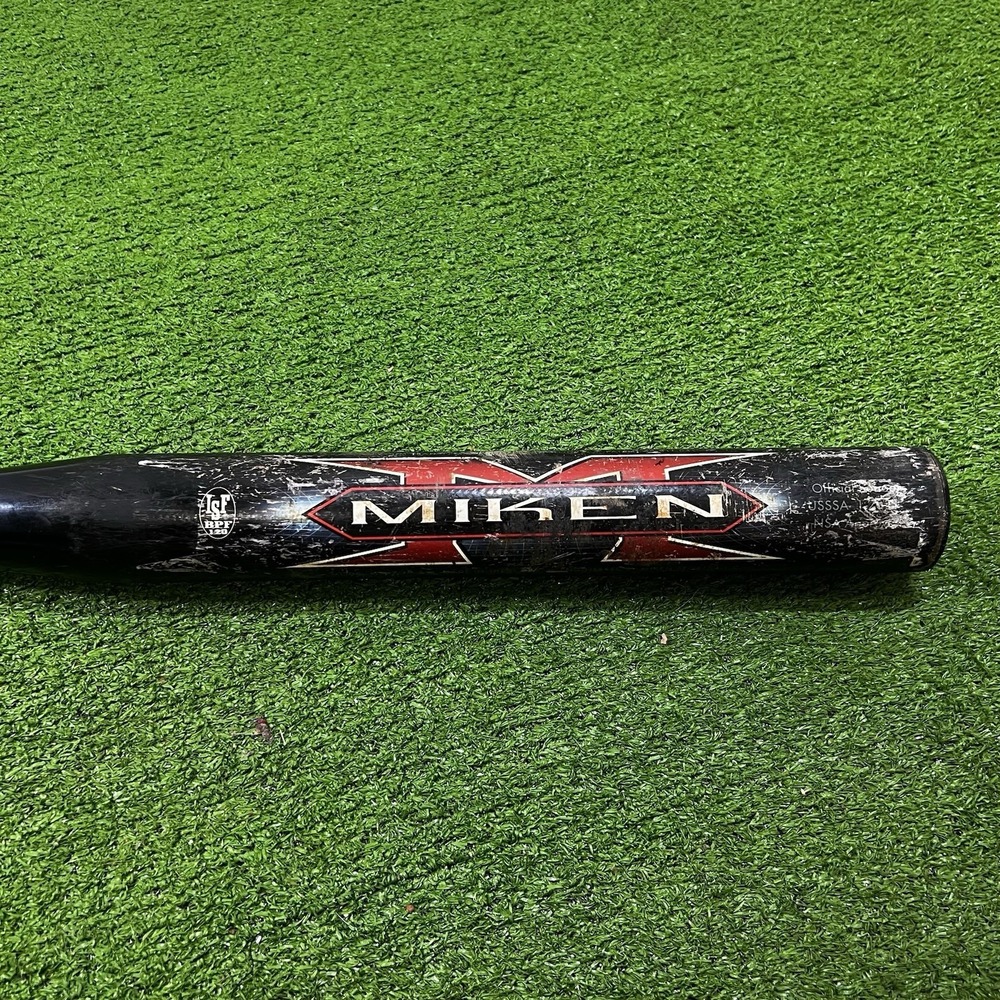 Vintage Miken NRG Pro-Series MSNRG-6 Slowpitch Softball Bat 34" 28oz Good Pop